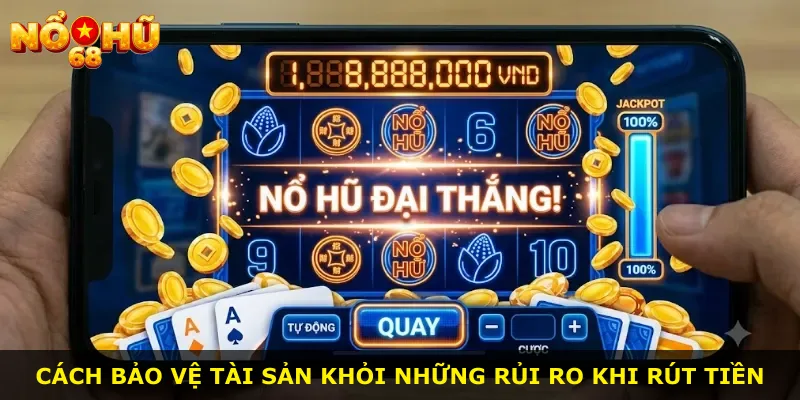 Cách bảo vệ tài sản khỏi những rủi ro khi rút tiền