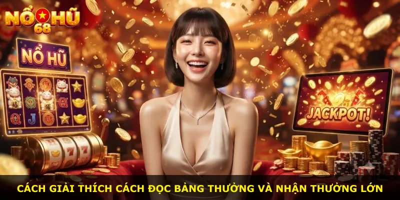 Cách giải thích cách đọc bảng thưởng và nhận thưởng lớn