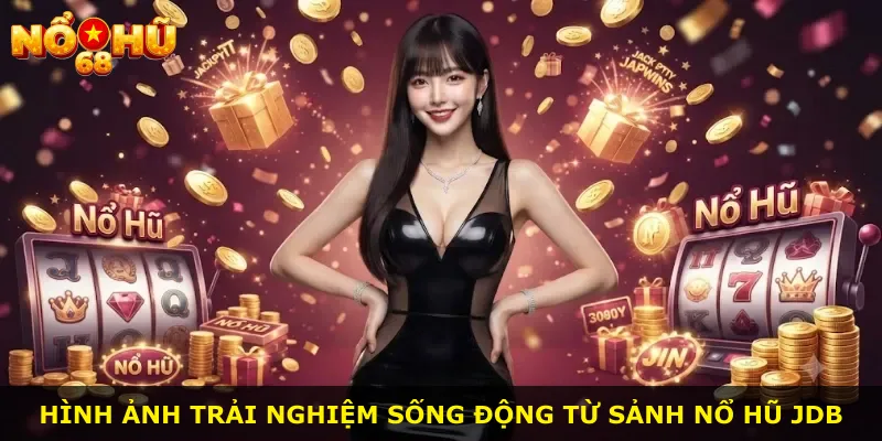 Hình ảnh trải nghiệm sống động từ sảnh nổ hũ JDB