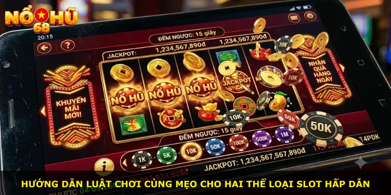 Hướng dẫn luật chơi cùng mẹo cho hai thể loại slot hấp dẫn
