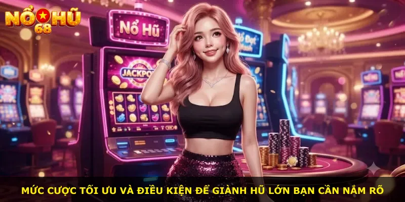 Mức cược tối ưu và điều kiện để giành hũ lớn bạn cần nắm rõ