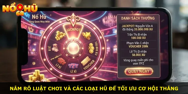 Nắm rõ luật chơi và các loại hũ để tối ưu cơ hội thắng