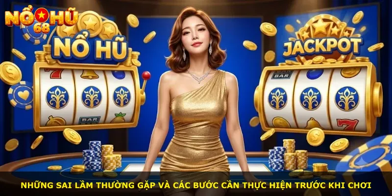 Những sai lầm thường gặp và các bước cần thực hiện trước khi chơi