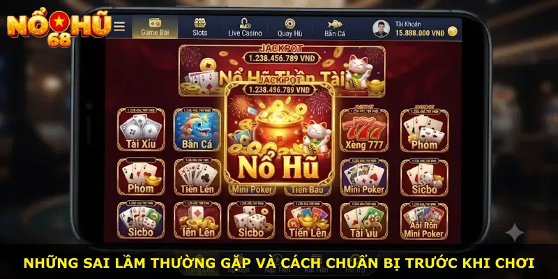 Những sai lầm thường gặp và cách chuẩn bị trước khi chơi