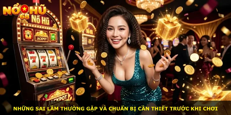 Những sai lầm thường gặp và chuẩn bị cần thiết trước khi chơi
