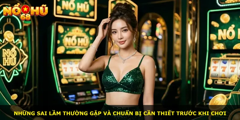 Những sai lầm thường gặp và chuẩn bị cần thiết trước khi chơi