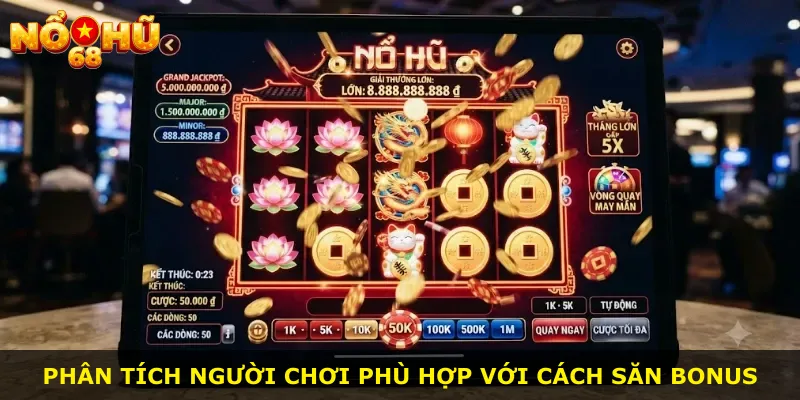Phân tích người chơi phù hợp với cách săn bonus